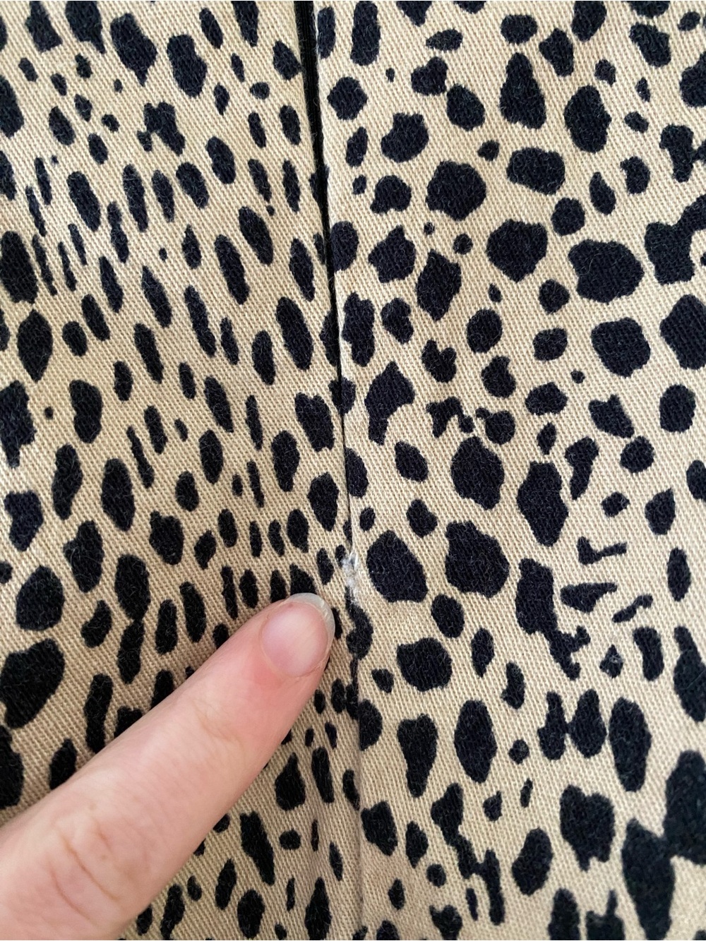 Brandy Melville Leopard Print Mini Skirt Mobwife Cheetah Size XS/Small - Picture 5 of 6